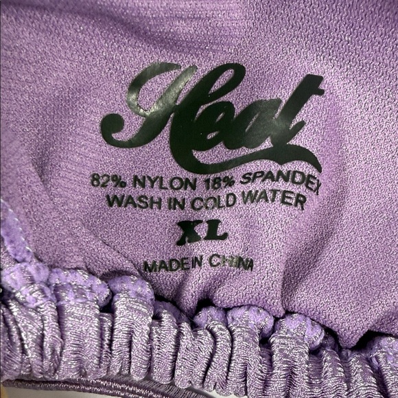 Orchid Shimmer Triangle Bikini Top - Heat - Picture 4 of 6